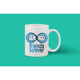 Printed white ceramic coffee mug (hot & cold), ideal gift for any occasion, single piece 11oz