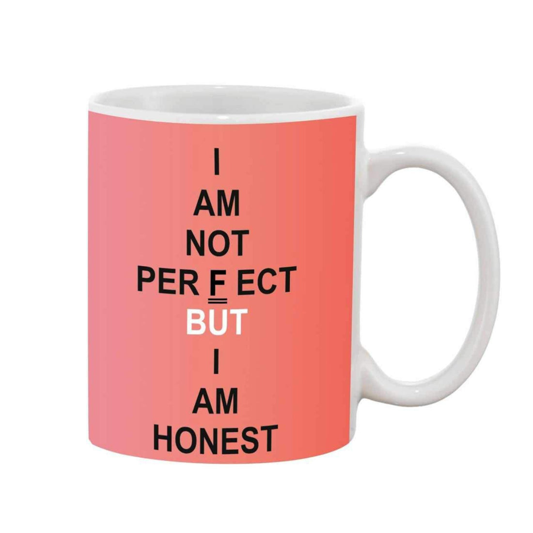 Printed ceramic coffee mug, 1 piece, white 11oz - ideal gift for any occasion, varies slightly from images