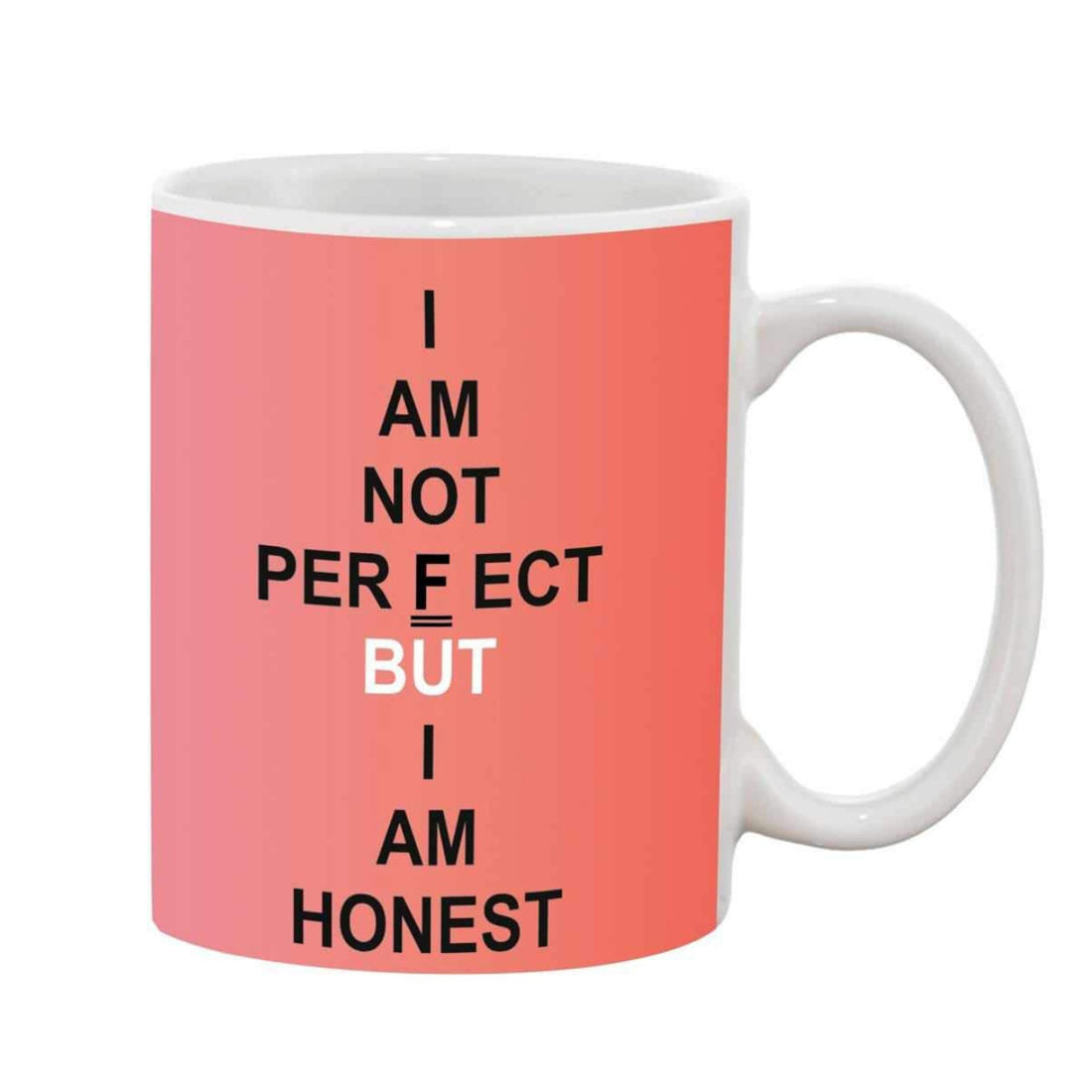 Printed white ceramic coffee mug, ideal gift for any occasion, 11oz size