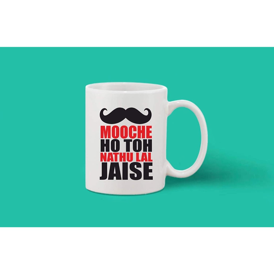 Printed ceramic 11oz coffee mug (hot & cold), ideal gift for any occasion, single white piece