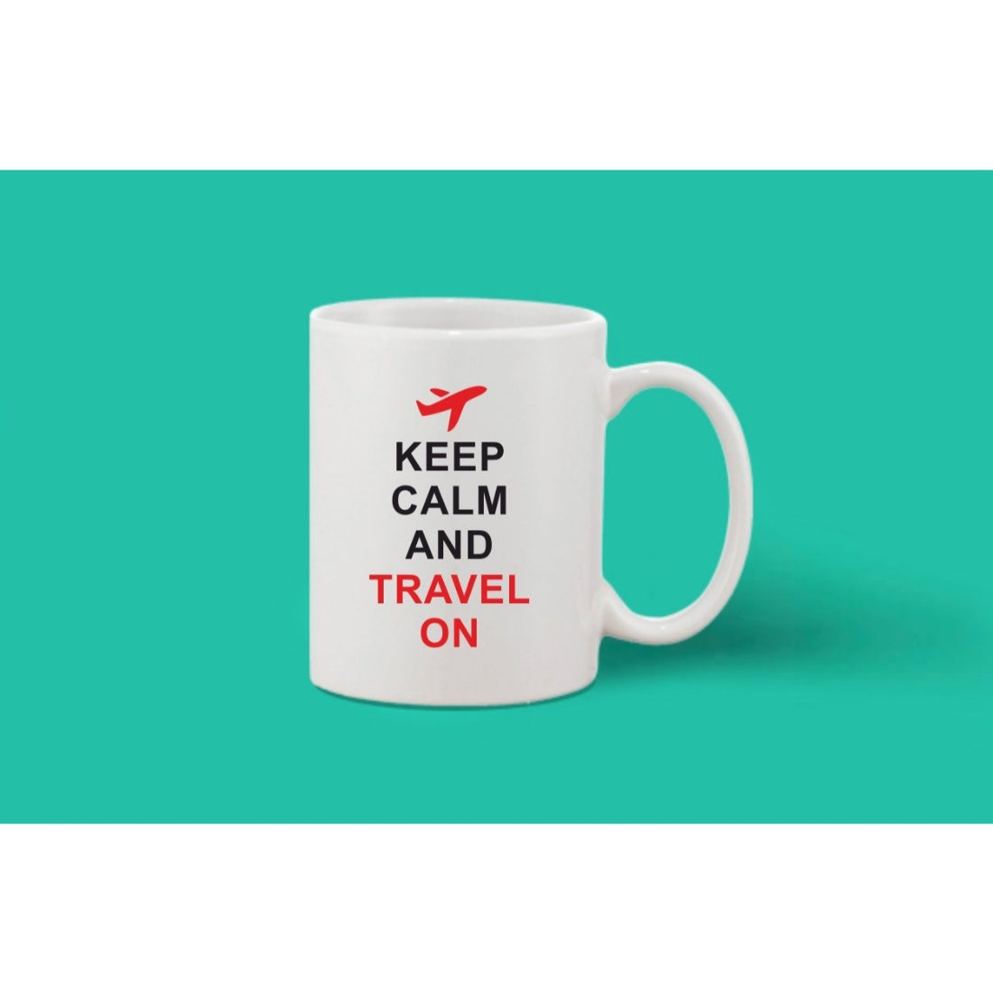 Printed ceramic white coffee mug (hot & cold), ideal gift for any occasion, 11oz piece