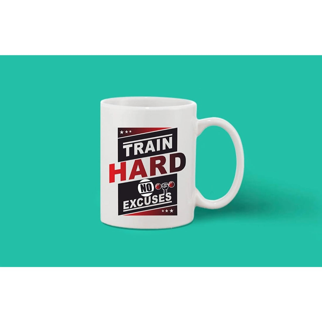 Printed ceramic white coffee mug, ideal gift for any occasion (Hot & Cold), 1 piece, 11oz size