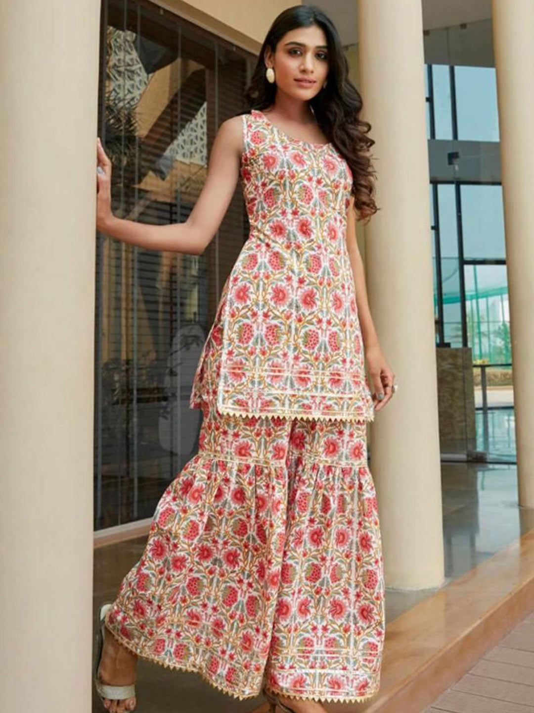 Buy Sharara Sets Online | Stylish Ethnic & Party Wear