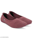 Textile slip-on ballerinas for girls' casual office wear (IND-4, IND-5, IND-6, IND-7) from India