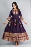 Women's printed rayon kurti, blue, short sleeve