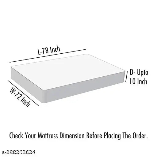 Waterproof terry cotton king size mattress protector, breathable, hypoallergenic bed cover (78X72 inch, 6.5x6 feet), maroon