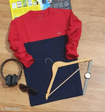 Cotton full sleeve t-shirts, versatile fashion apparel in size L from India