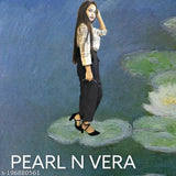 Modern poly crepe printed jumpsuit by Pearl n Vera, perfect for any occasion