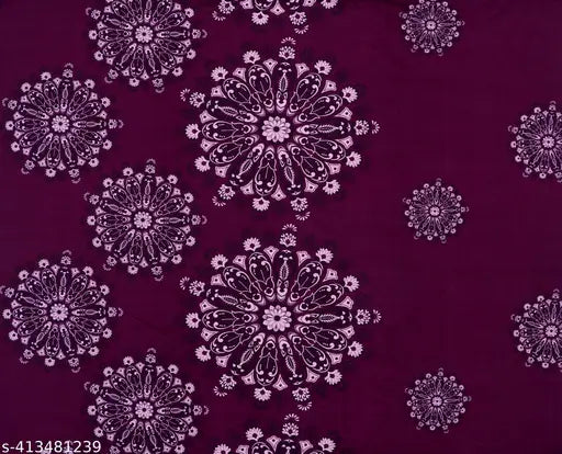 Wine-colored premium cotton fitted bedsheets, king size for double bed with 2 pillow covers, breathable and wrinkle-free