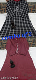 Stylish black and red woolen kurti, only available in a pack of 2