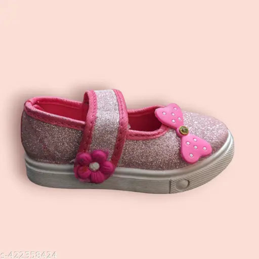 Fancy canvas girls boots, printed design, slip-on, for kids aged 2-5 years, India origin