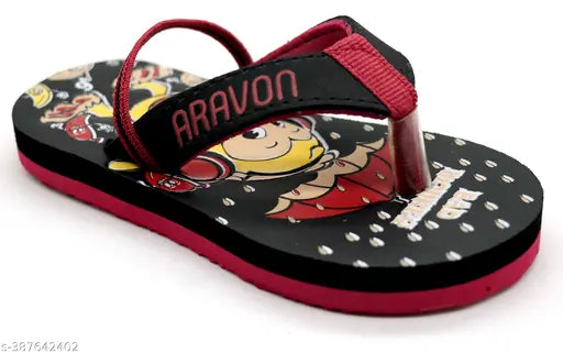 Multi-colored EVA slippers for kids, soft, anti-slip, comfortable and trendy, ideal for home, beach, or outdoor use (9-12 months to 2-2.5 years), Indian origin