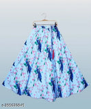 Cotton silk kids dress lehenga choli set, floral print, sleeveless, 2-13 years, handcrafted Indian attire