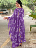Blue & Rose Georgette Digital Floral Printed Maxi Dress, effortless elegance in casual chic for women's events