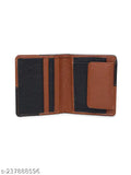 Black and tan faux leather men's belt with 3 card slots, checked pattern, and coin pocket