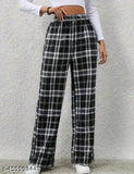 Cotton checked pajama set in India, featuring S, M, L, XL sizes