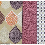 Blue and floral 100% cotton Jaipuri double bedsheet set with 2 pillow covers, ideal for summer