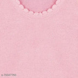 Multi-colored wool sweater vest, sleeveless for infants and kids (0-6 months - 5-6 years), Indian handmade knitwear on display