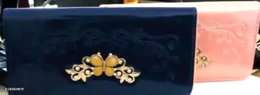 Small, compact clutch bags for women with various designs and patterns