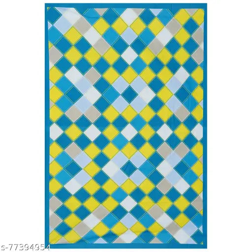 Ubania Collection Checkered Single Bedsheet with 1 Pillow Cover