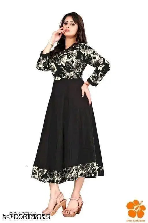 New Govinda print long skirt woman's ethnic dress party wear