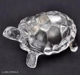 Premium crystal turtle Feng Shui showpiece, elegant office decor with Vastu benefits