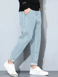 Mom fit jeans with cuffed bottoms, in ice blue wash