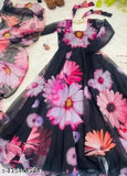 Trendy Georgette Long Kurta With Dupatta