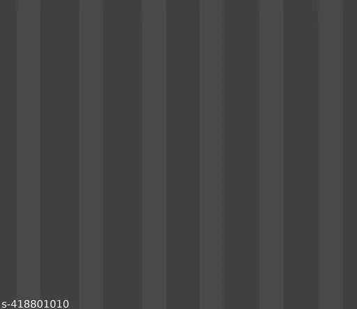 Premium dark grey/black satin stripe fitted bedsheets (1+2) - durable, stain-resistant, breathable cotton bed linen set. Ideal for adult use in summer seasons. Size: 90x100 inches bedsheet, 18x27 inches pillow covers