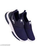 Navy blue and white N2PRO Casual SlipOn Sneakers