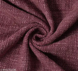 Maroon 100% cotton slub throw for sofa, bed or blanket, HomewayTex Elc size 125x150 cm or 50x60 inch