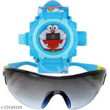 Blue and black sports watch with digital display