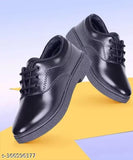 Black lace-up dress shoes boys size 7