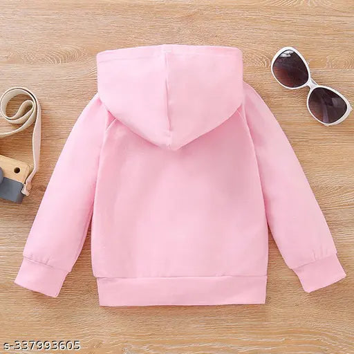 Baby Girl Winter Top Wear Hoodie For Girl/Mama's Girl Print Sweatshirt For Baby Girl