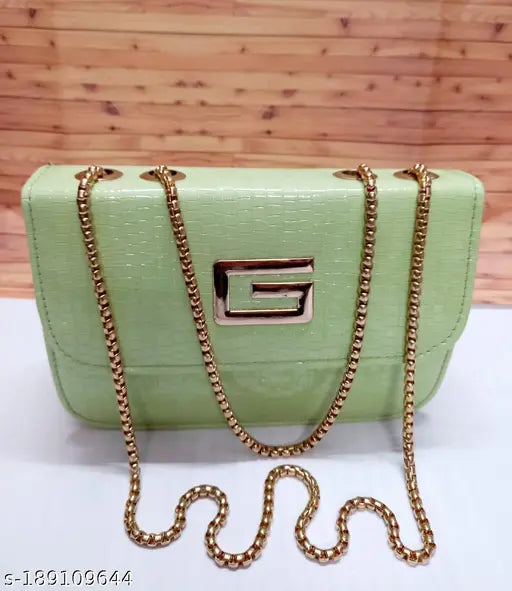 Green snake print fabric purse