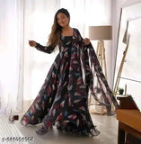 Comfy Georgette print net bodycon gown with long sleeves, wine tone, knee-length dress for women