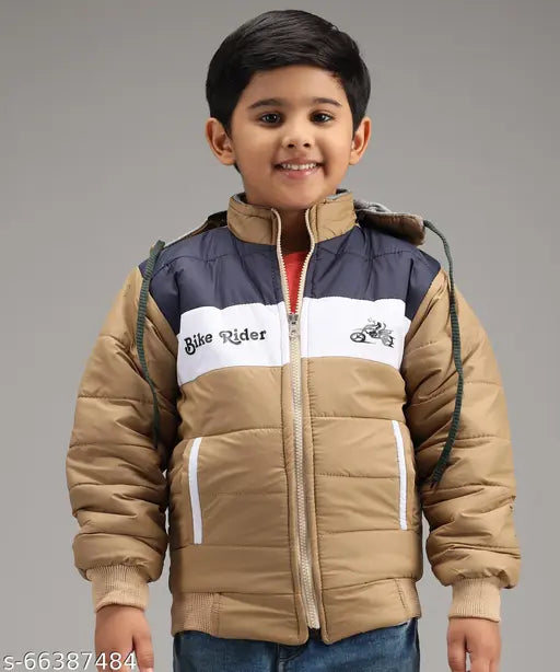 Trendy, full-sleeve zipper pullover hoodie for boy or girls in winter wear