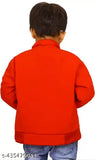 Red boys jacket, winter wear, ethnic design