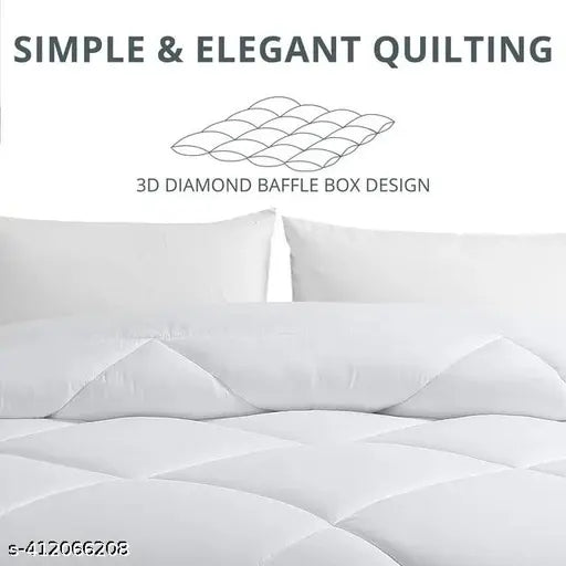 Diamond quilt, white, simple and elegant