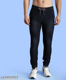 Zaysh navy blue denim jeans for men, solid pattern, branded comfort quality, size 28/30/32/34/36 available