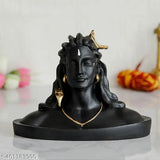 Adi Shankara ceramic statue, Indian home decor perfect for gifting and car dashboard