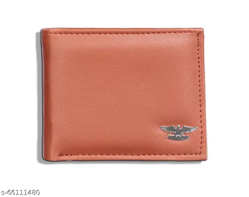 Faux leather Mundkar wallet, solid color for boys, 5 compartments, Indian-origin accessory