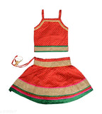 Trendy 2-5 years Indian girl's lehnga choli, vibrant traditional attire for kids