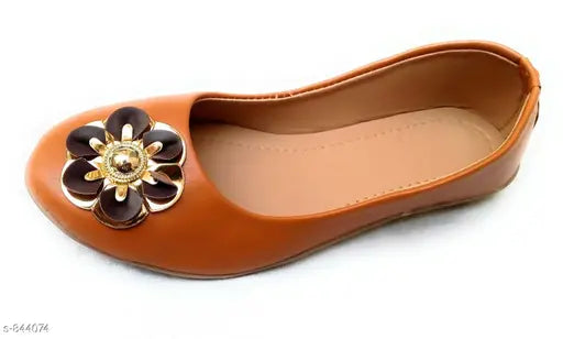 Stylish foam ballerinas, embellished slip-on ballet shoes from India