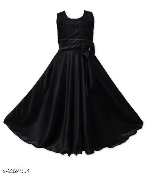 Princess Lycra blend ethnic gown for kids aged 6 months to 14 years, Indian origin