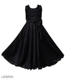 Princess Lycra blend ethnic gown for kids aged 6 months to 14 years, Indian origin