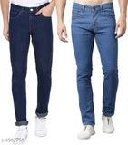 Deborah Ravishing men's jeans, solid cotton blend in various sizes: 28, 30, 32, 34, 36, Indian-origin denim apparel for men