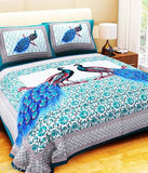 Comfort Cotton Printed Double Bedsheet