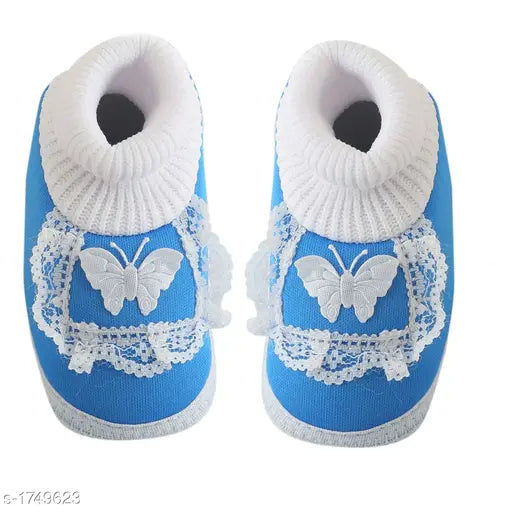 Cotton casual shoes for kids (6-12 months), classy design from India
