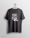 Unique men's short-sleeved cotton t-shirt, printed with vibrant design, size S-XXL. Made in India